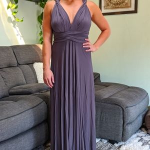 "Tie as you like" Boho Bridesmaid Dress